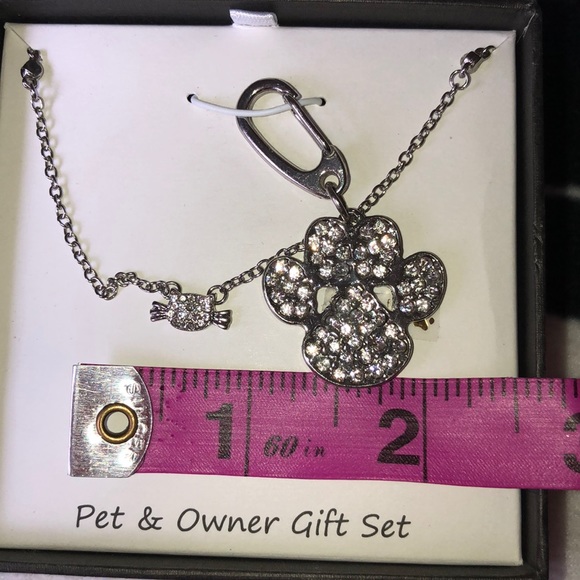 Cute Necklace and Pet charm set 🐶🐱 - Picture 6 of 6